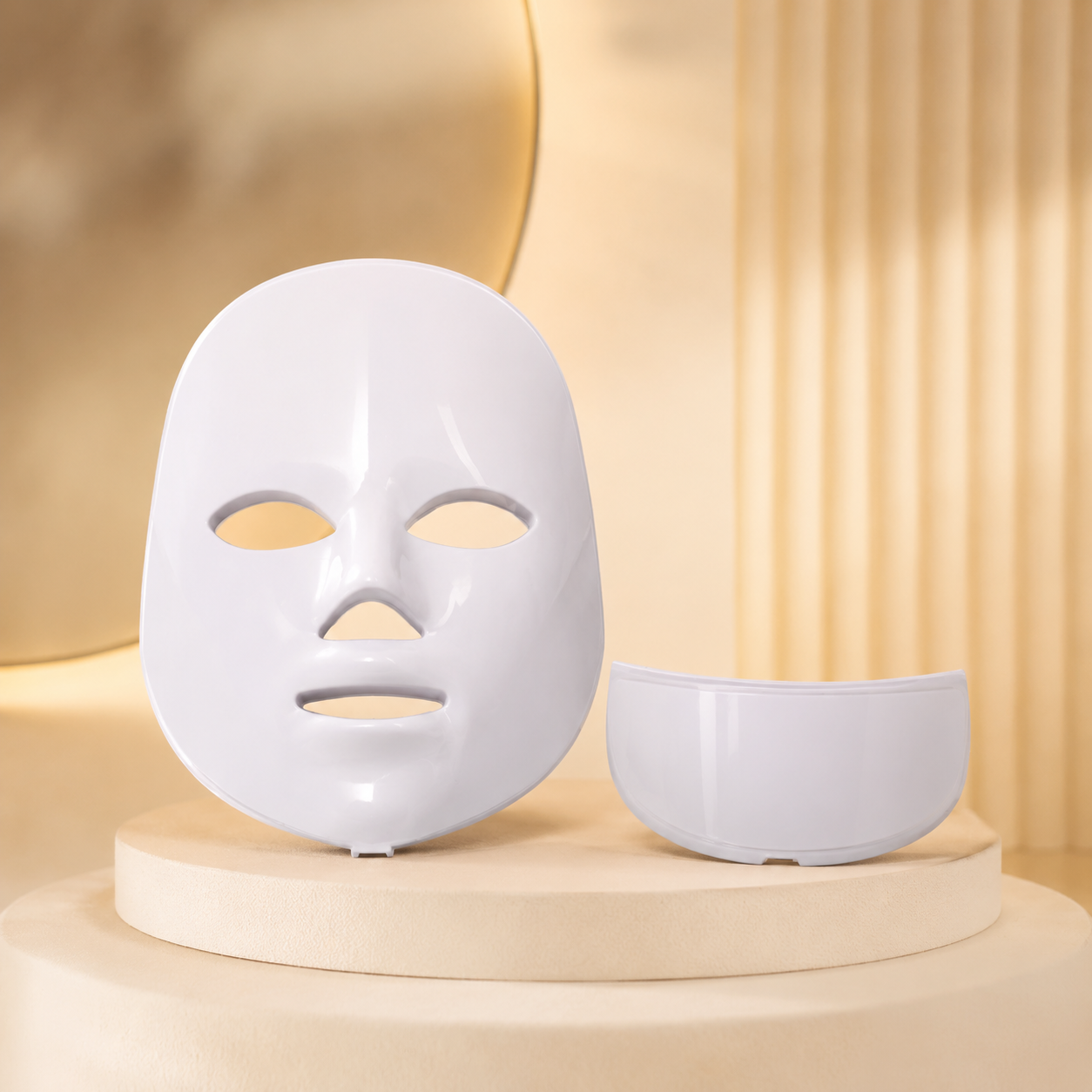 Mascarilla LED Facial 7 en 1  Terapia de Fotones