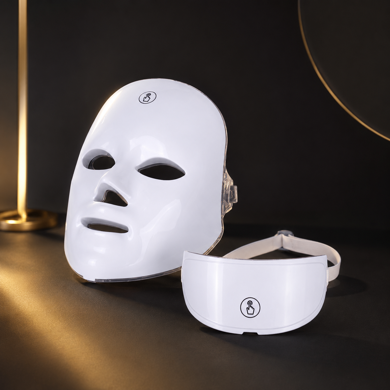 Mascarilla LED Facial 7 en 1  Terapia de Fotones