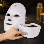 Mascarilla LED Facial 7 en 1  Terapia de Fotones