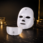 Mascarilla LED Facial 7 en 1  Terapia de Fotones